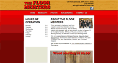 Desktop Screenshot of floormeisters.com